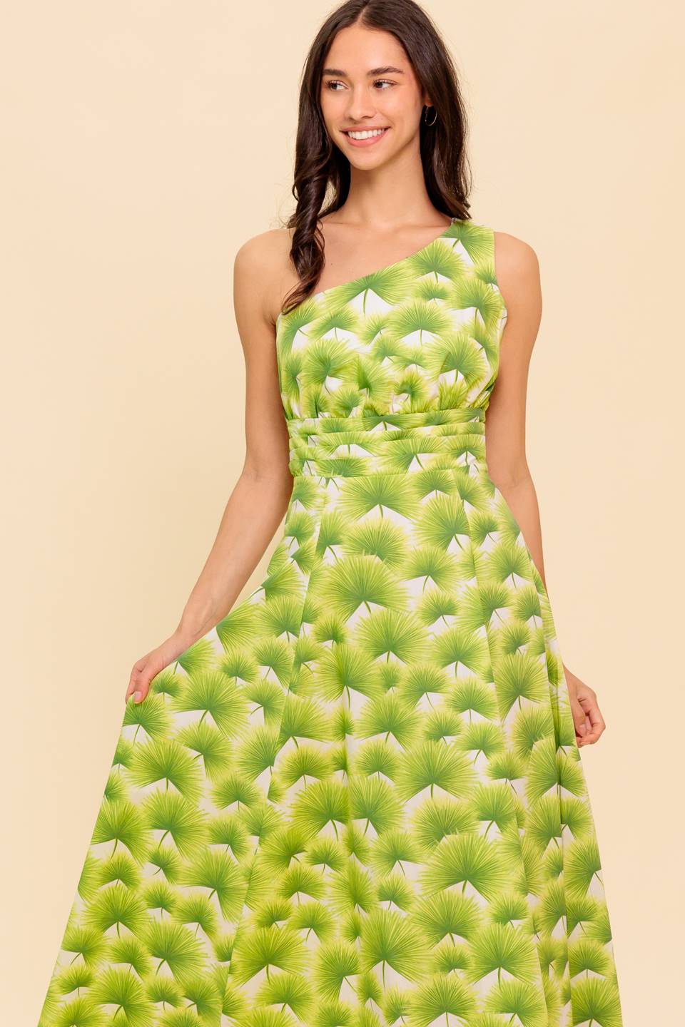 WALK IN THE GARDEN WOVEN MDI DRESS Flying Tomato
